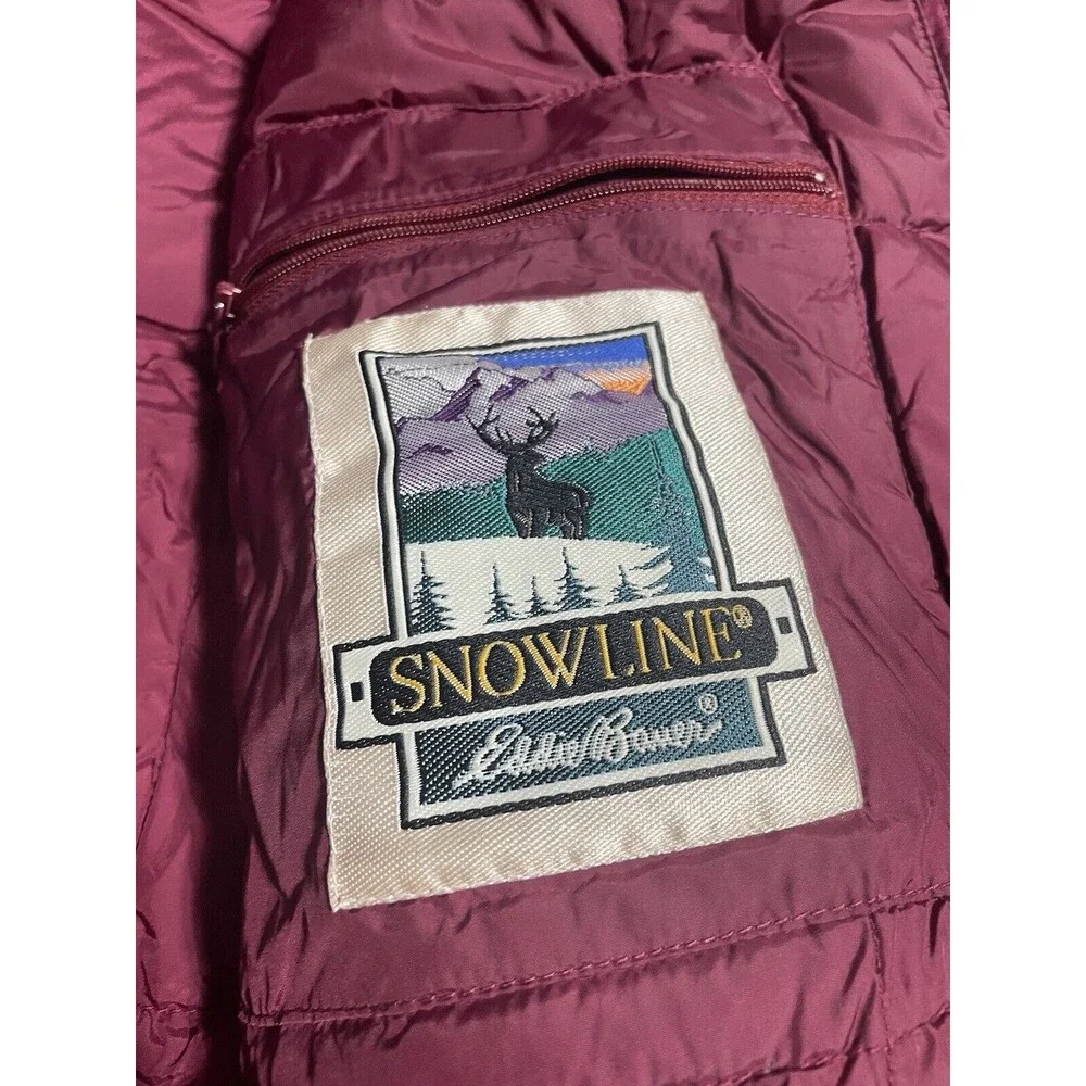 Eddie Bauer Jacket Men’s Large Red Snow Outdoor Jacket